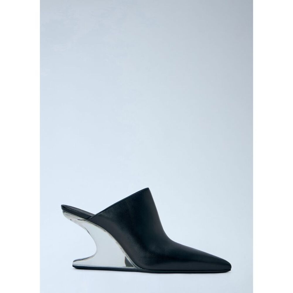Rick Owens Women Cantilever 8 Sabot Sharp Mules